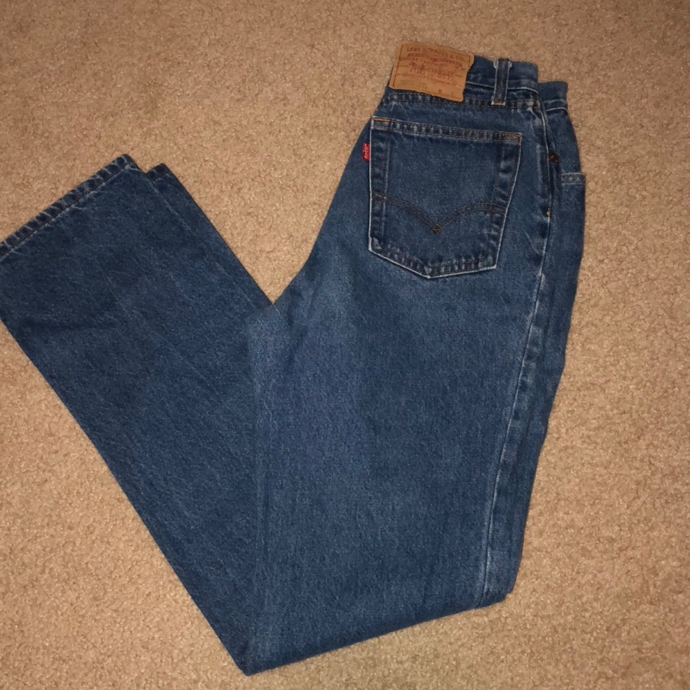 Vintage High-Waisted Levi’s.